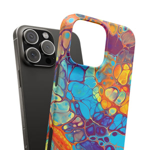 Bespattered Facade Space Worm Snap Case
