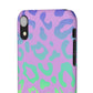 Bespattered Facade Rainbow Leopard Snap Case