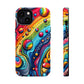 Bespattered Facade Rainbow Vomit MagSafe Tough Case