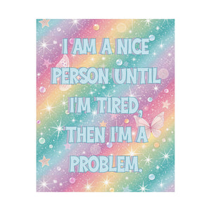 Bespattered Facade "I'ma Nice Person" Giclée Archival Matte Paper Prints