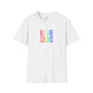 Bespattered Facade All the Colors Unisex Softstyle T-Shirt