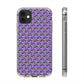 Bespattered Facade Everyone's Favorite Word Purple Haze Clear Case