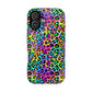 Bespattered Facade Candy Coated Neon Leopard MagSafe Tough Case