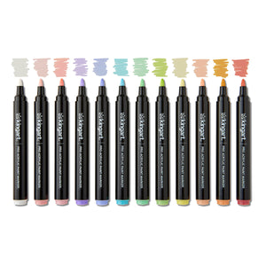 Acrylic Paint Markers 12 Pastel Colors