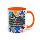 "Don't Forget..." Rainbow Flowers Mug | Eight Colors | 11oz or 15oz