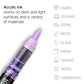 Acrylic Paint Brush Tip Pens - 12 Pastel Colors