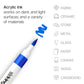 Acrylic Paint Markers, Brush Tip 24 Colors