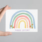 Happy Pride Pastel Rainbow Postcards, Set of 32