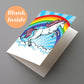 Rainbow Unicorn Greeting Cards, Set of 24