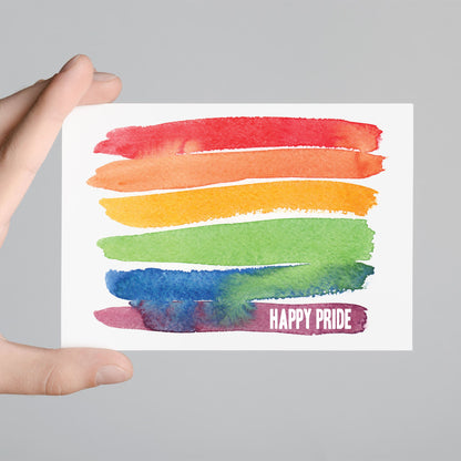 Rainbow Pride Postcards, Pack of 32