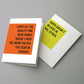 Edgy Christmas Greeting Cards, Set of 24