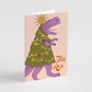 Tree Rex Christmas Greeting Cards, Set of 24