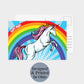 Pride Unicorn Postcards, Pack of 32