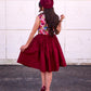 Watercolor Floral Bow Top - XS only, 1 left!