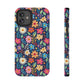 Bespattered Facade Colorful Flowers Impact-Resistant Case