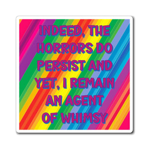Bespattered Facade "The Horrors" Refrigerator Magnet