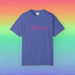 Bespattered Facade Fancy Pink Indoorsy Colorful Premium Unisex Comfort Colors Garment Dyed 100% Cotton T-Shirt