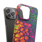 Bespattered Facade Neon Butterfly Snap Case