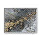Bespattered Facade You're Golden Framed Canvas Art Print | 3 Frame Colors | Multiple Sizes