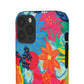 Bespattered Facade Bold Florals Snap Case