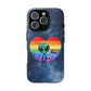 Bespattered Facade Rainbow Extraterrestrial Pride Tough Case