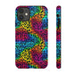 Bespattered Facade Rainbow Animal Print Tough Case