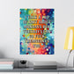 Bespattered Facade Tuesdays Can Go Fuck Themselves Rainbow Giclée Archival Matte Paper Prints