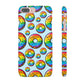 Bespattered Facade Rainbow Sprinkle Donut Snap Case