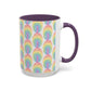 Bespattered Facade Rainbow Fingerprint Mug | Eight Colors | 11oz or 15oz