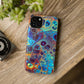 Bespattered Facade Intergalactic Rainbow Impact-Resistant Case