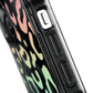 Bespattered Facade Pastel Rainbow Leopard MagSafe Clear Impact Case