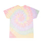 Bespattered Facade Indoorsy Pastel Spiral Tie-Dye Tee