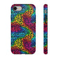 Bespattered Facade Rainbow Animal Print Tough Case