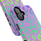 Bespattered Facade Rainbow Leopard Impact-Resistant Case