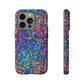 Bespattered Facade Party Time Rainbow Confetti Dots Tough Case
