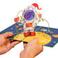 Christmas in Space 3D Popup Card