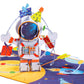 Happy Birthday Astronaut Pop Up Card