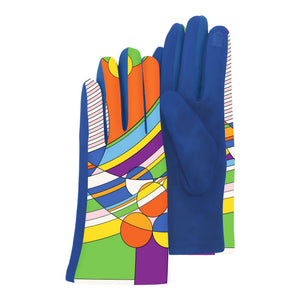 Frank Lloyd Wright March Balloons Womens Touch Screen Gloves - One Size Fits All