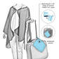 Hassam "Celia's Garden" Reversible Rain Cape Poncho – Lightweight Hooded Wrap for Women