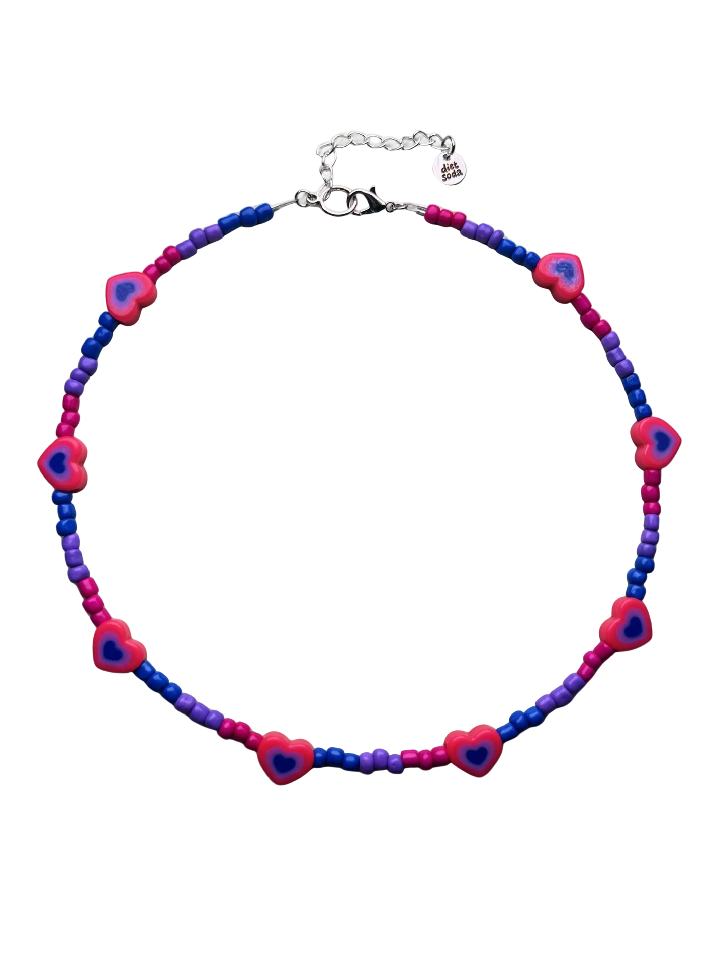 bi pride necklace
