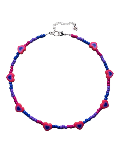 bi pride necklace