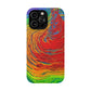 Bespattered Facade Rainbow Vortex Impact-Resistant Case