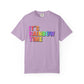 Bespattered Facade It's Rainbow Time Marquee Premium Unisex Comfort Colors Garment Dyed 100% Cotton T-Shirt