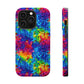 Bespattered Facade Rainbow Pixels MagSafe Tough Case