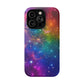 Bespattered Facade Rainbow Universe Impact-Resistant Case
