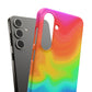 Bespattered Facade Rainbow Heat Map Snap Case
