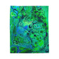 Bespattered Facade Radioactive Velveteen Plush Blanket | 3 Sizes