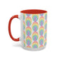 Bespattered Facade Rainbow Fingerprint Mug | Eight Colors | 11oz or 15oz