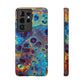 Bespattered Facade Intergalactic Rainbow Impact-Resistant Case