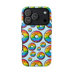 Bespattered Facade Rainbow Sprinkle Donut Tough Case